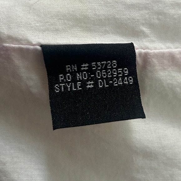 Y2K DOLLHOUSE Button Down Shirt Sequin Floral Cross Applique Preppy Western Sz M - Picture 15 of 15